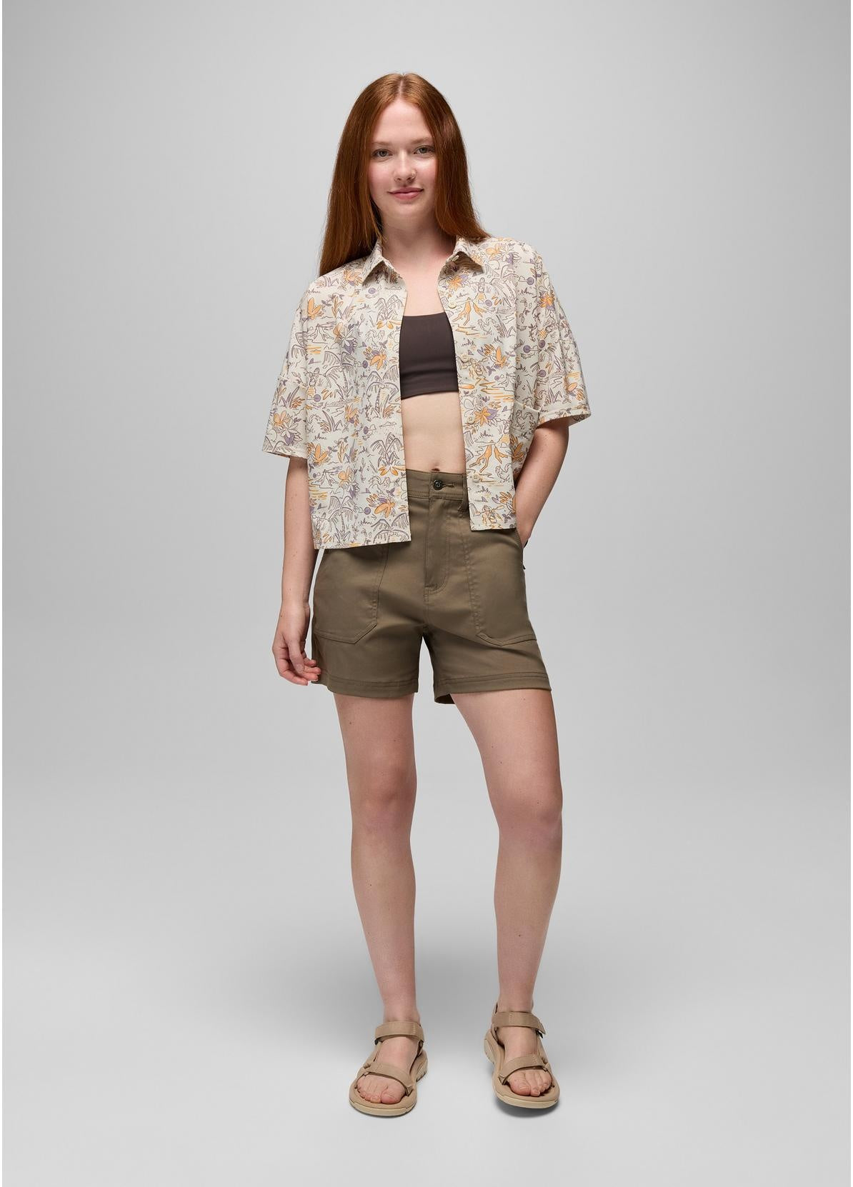 Prana Stretch Zion 3" Cargo Short Women's
