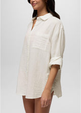 Prana Hideaways Button Down Top Women's
