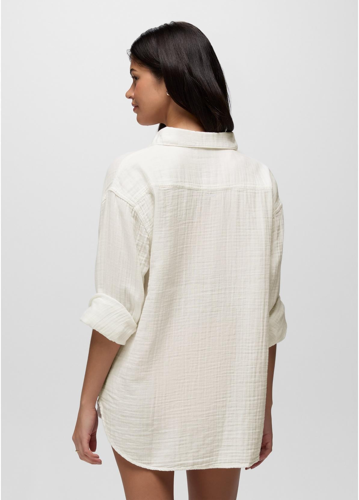 Prana Hideaways Button Down Top Women's