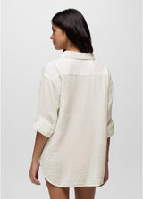 Prana Hideaways Button Down Top Women's