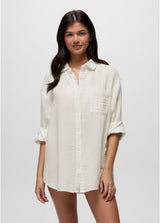 Prana Hideaways Button Down Top Women's