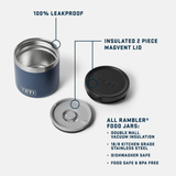 Yeti 8 oz / 236 ml Food Jar