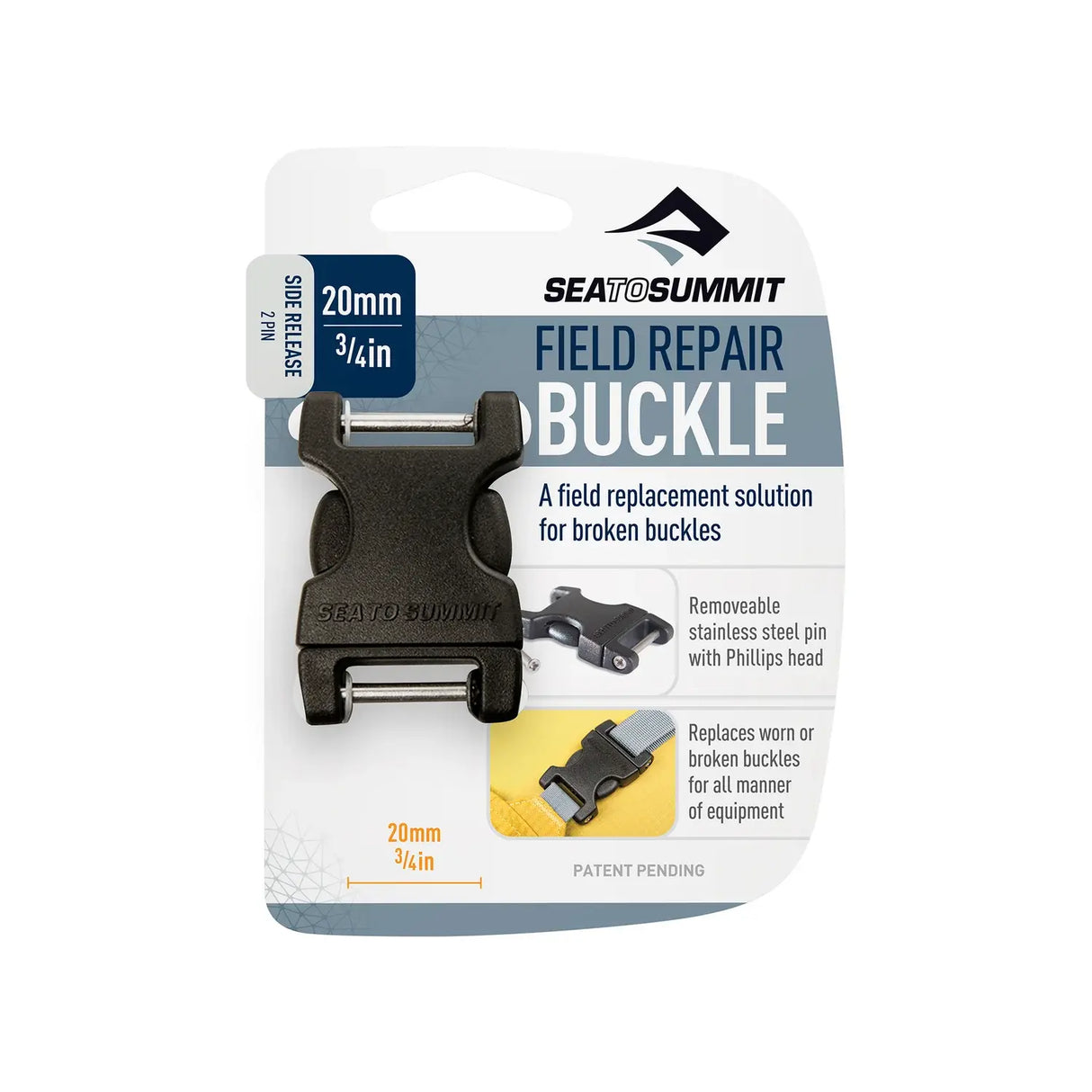 Sea to Summit 3/4 inch Buckle 2 Pin Side Release