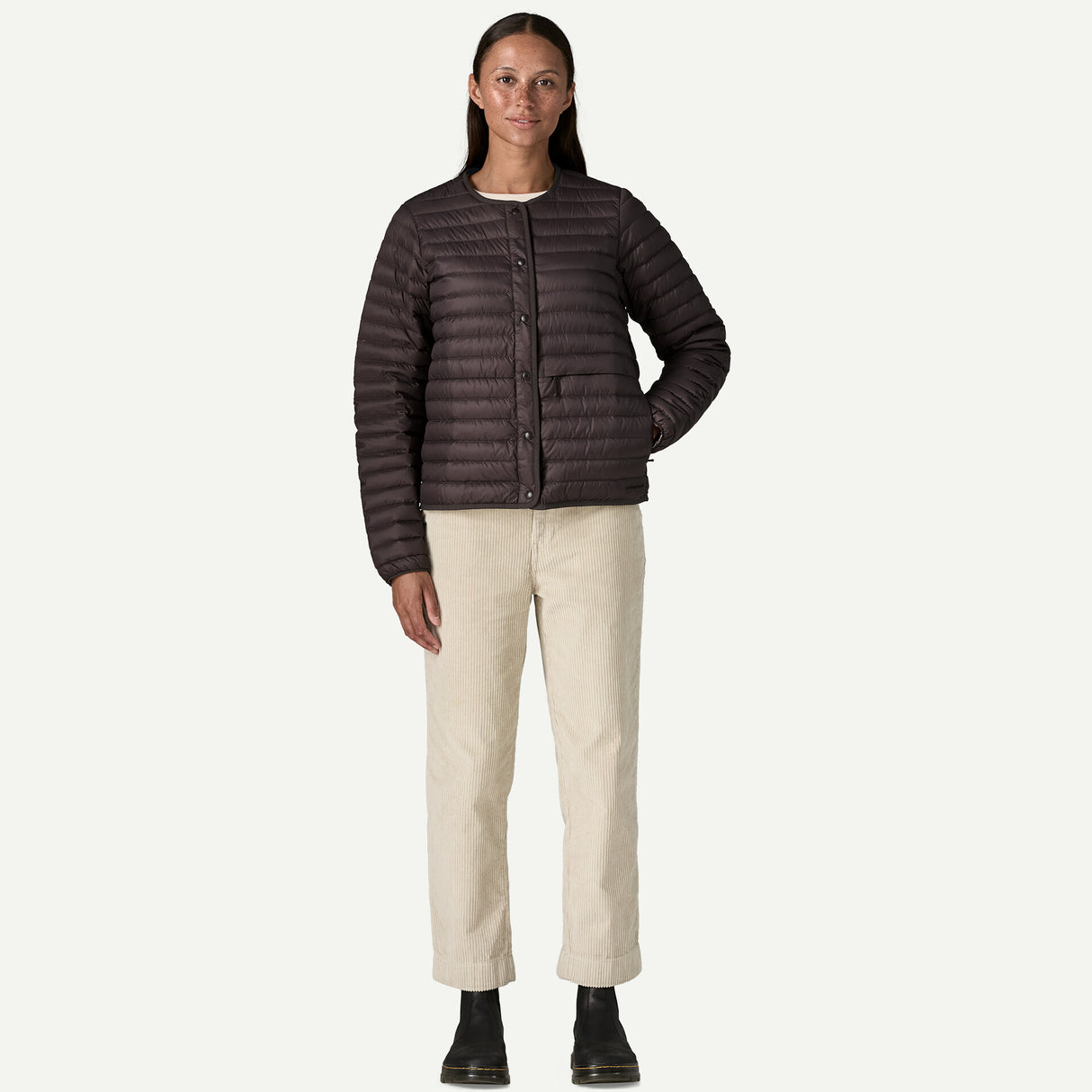 Patagonia Lightweight Reversible Down Sweater Cardigan Women's