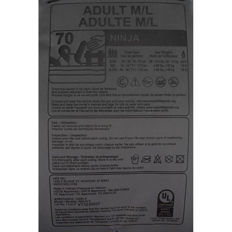 NRS Ninja PFD