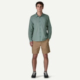 Patagonia Sunrise Stream Long Sleeve Button Up Shirt