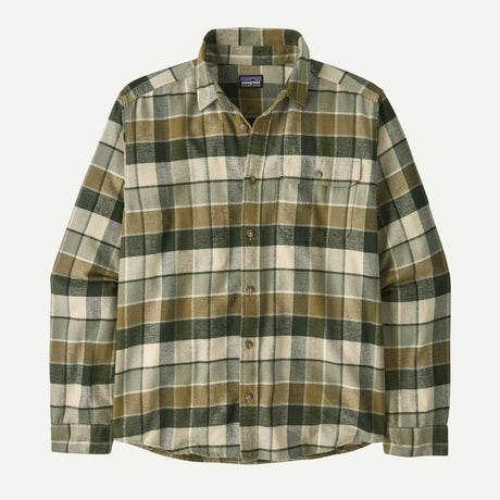 Patagonia Long Sleeve Lightweight Fjord Flannel Shirt Men's