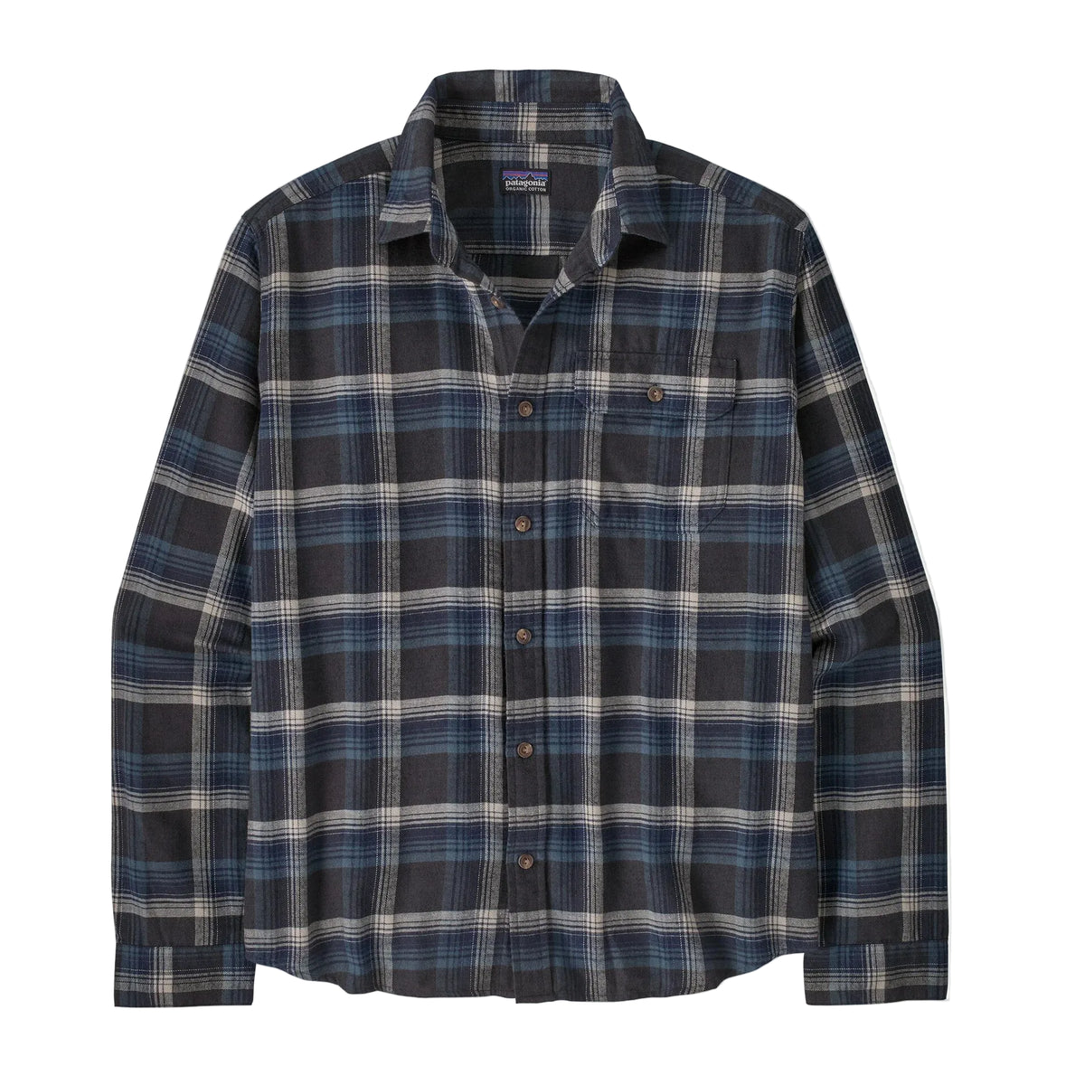 Patagonia Long Sleeve Lightweight Fjord Flannel Shirt Men's
