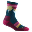 Darn Tough Sunset Ledge Cushioned Lightweight Hiking Micro Crew Sock Women's 5005