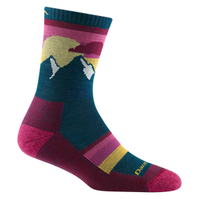 Darn Tough Sunset Ledge Cushioned Lightweight Hiking Micro Crew Sock Women's 5005