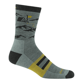 Darn Tough Hike Hut Cushioned Midweight Hiking Micro Crew Sock Men's 5021