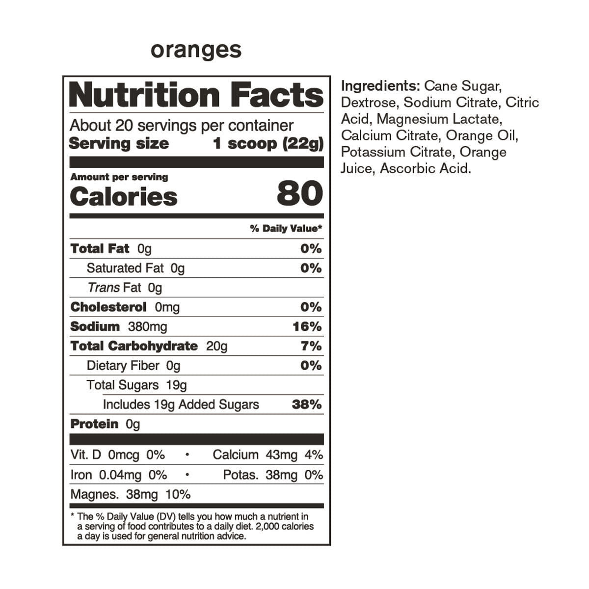 Skratch Labs Sport Hydration Drink Mix, 440g