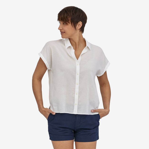 Patagonia Lightweight A/C Buttondown Short Sleeve Shirt Women's
