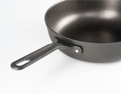 GSI Guidecast Deep Fry Pan with Lid 12"
