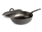 GSI Guidecast Deep Fry Pan with Lid 12"