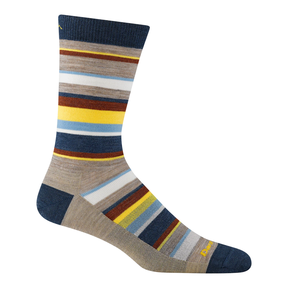 Darn Tough Druid No-Cushion Lightweight Lifestyle Crew Sock Men's 6090