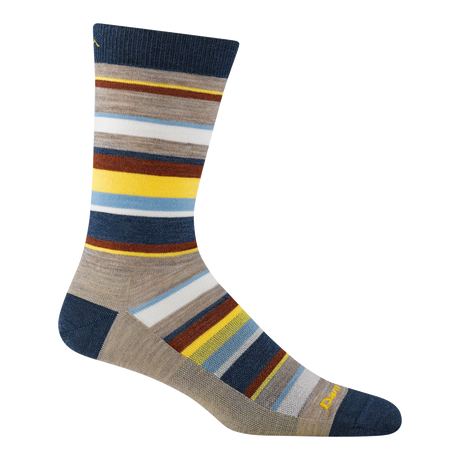 Darn Tough Druid No-Cushion Lightweight Lifestyle Crew Sock Men's 6090