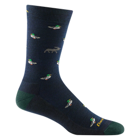 Darn Tough Duck Duck Moose Cushioned Lightweight Lifestyle Crew Sock Men's 6094