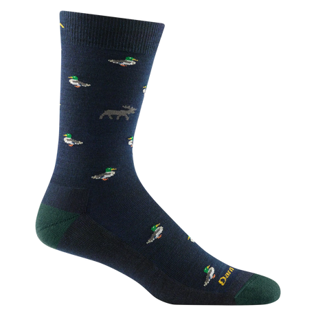 Darn Tough Duck Duck Moose Cushioned Lightweight Lifestyle Crew Sock Men's 6094