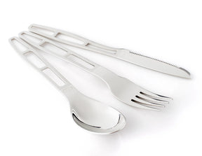 GSI Glacier Stainless Steel 3pc Cutlery Set