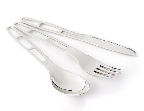 GSI Glacier Stainless Steel 3pc Cutlery Set