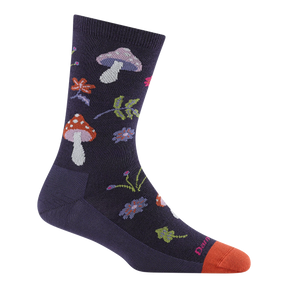 Darn Tough Shroom Bloom Crew Lightweight Sock Women's 6133
