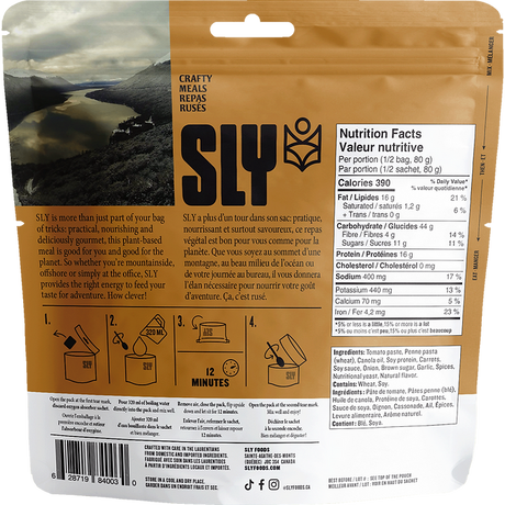 Sly Foods Bolognese Pasta