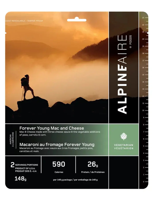 AlpineAire Forever Young Mac & Cheese - Two Servings