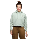 Black Diamond Pine Diamond Cropped Hoody Women's