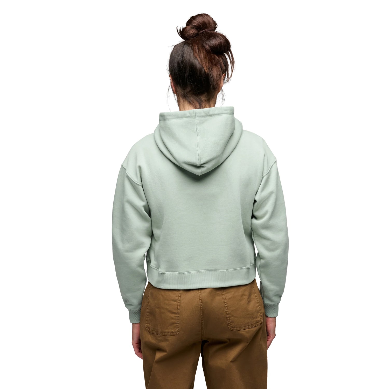 Black Diamond Pine Diamond Cropped Hoody Women's