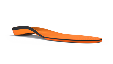 Superfeet All-Purpose High Impact Support Medium Arch Insoles (Orange)