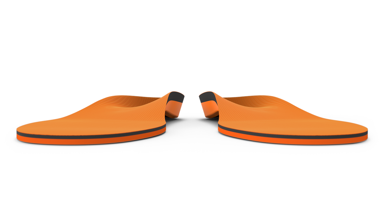 Superfeet All-Purpose High Impact Support Medium Arch Insoles (Orange)