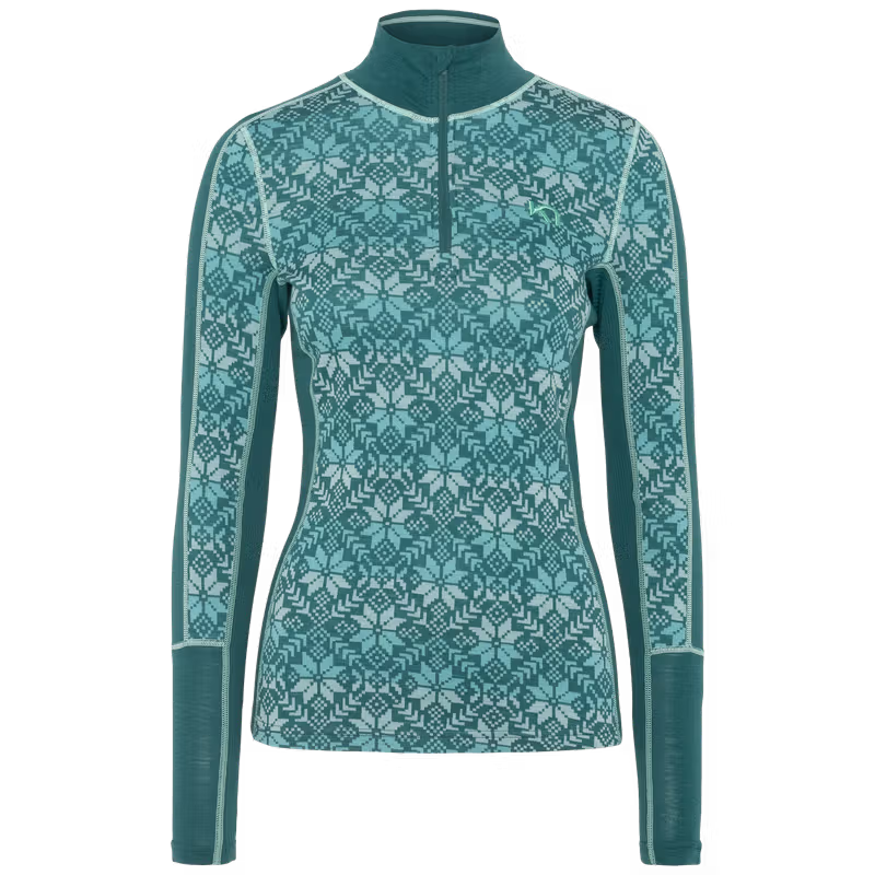 Kari Traa Anna Half Zip Merino Top Women's