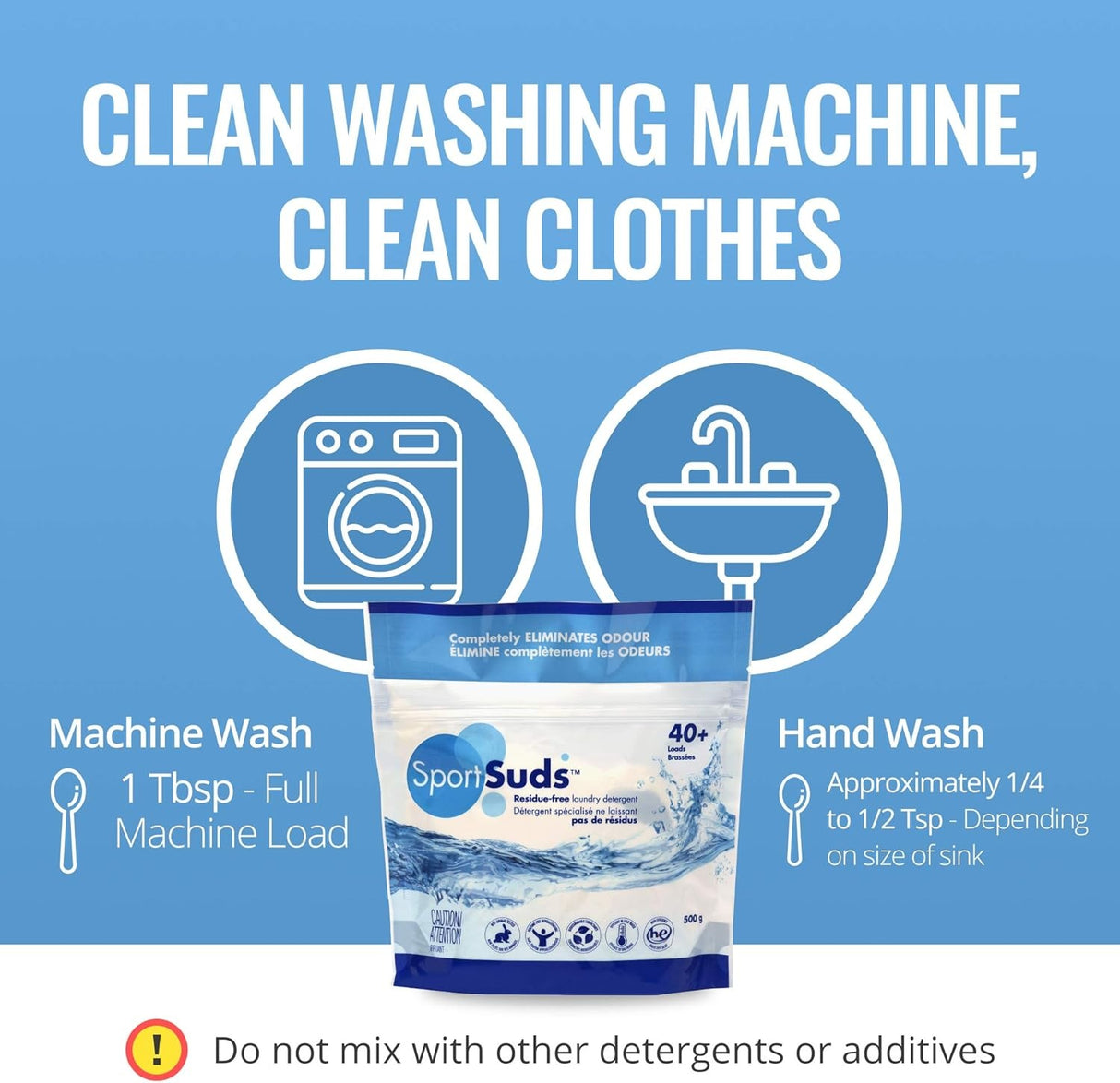 Sport Suds Laundry Detergent 500g