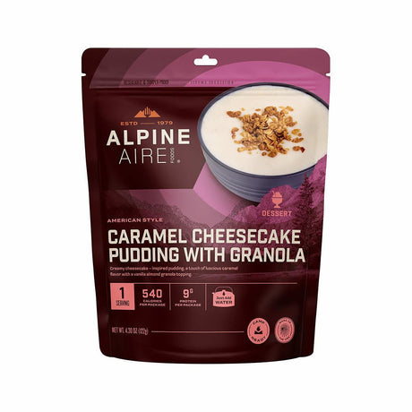 AlpineAire Caramel Cheesecake Pudding with Granola - Single Serving