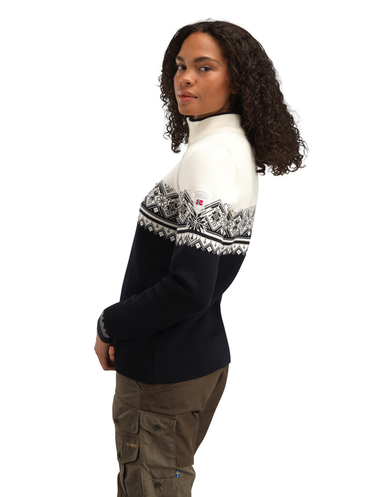 Pull en laine mérinos St Moritz Dale of Norway pour femme