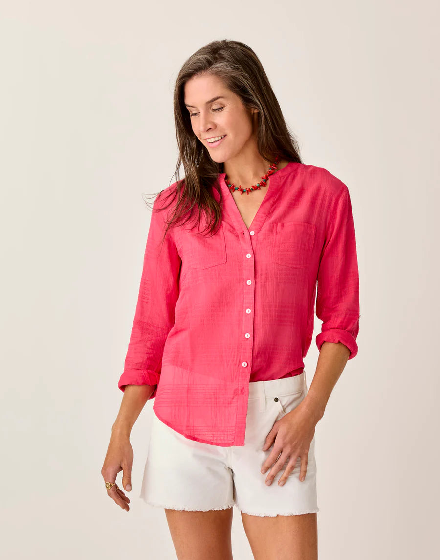 Carve Designs Dylan Gauze Textured Tunic Women's