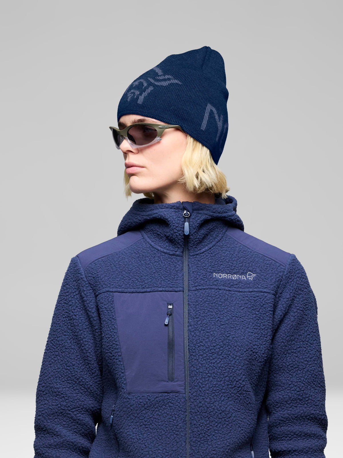 Norrona /29 Mid MerinoUll Logo Beanie