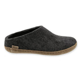 Glerups Felt Slipper With Leather Sole