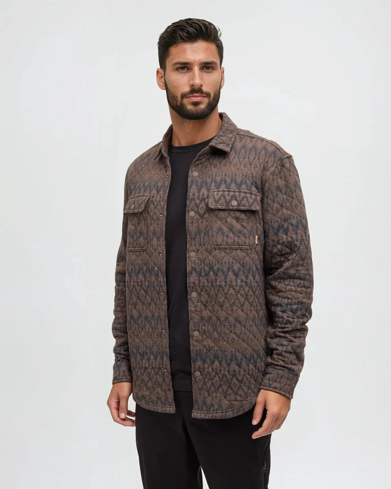 Tentree Quilted Colville Shacket Men's