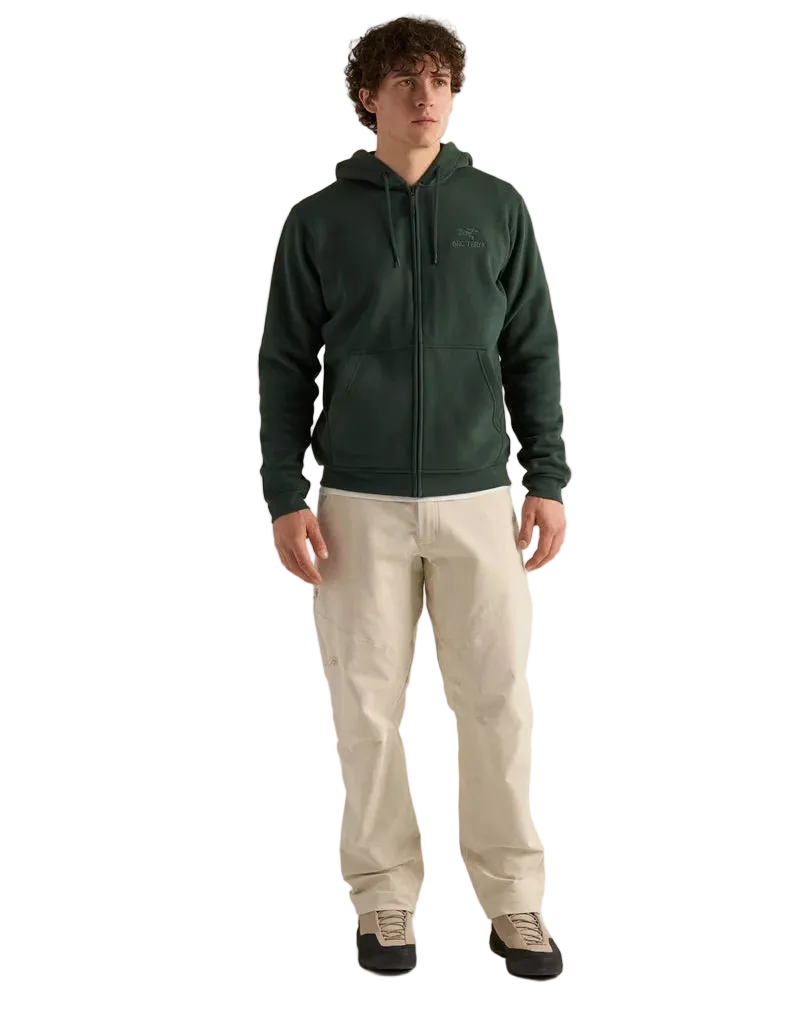 Chandail à capuchon entièrement zippé en molleton Emblem pour hommes d'Arc'teryx