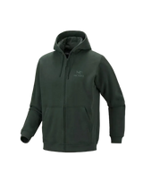 Chandail à capuchon entièrement zippé en molleton Emblem pour hommes d'Arc'teryx