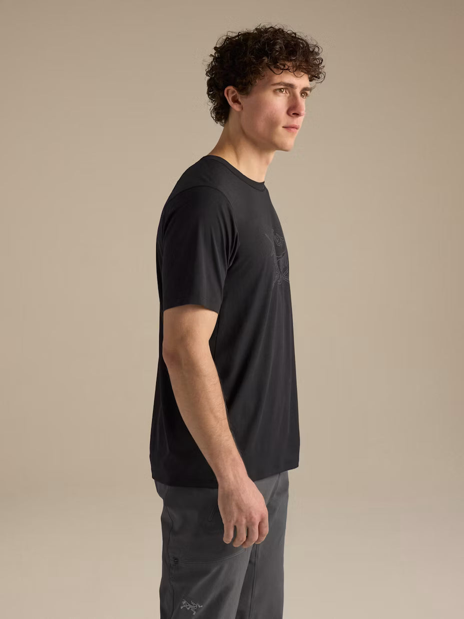 T-shirt à manches courtes Cormac Logo pour hommes Arc'teryx