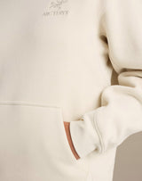 Sweat à capuche en polaire emblème Arc'teryx pour femme