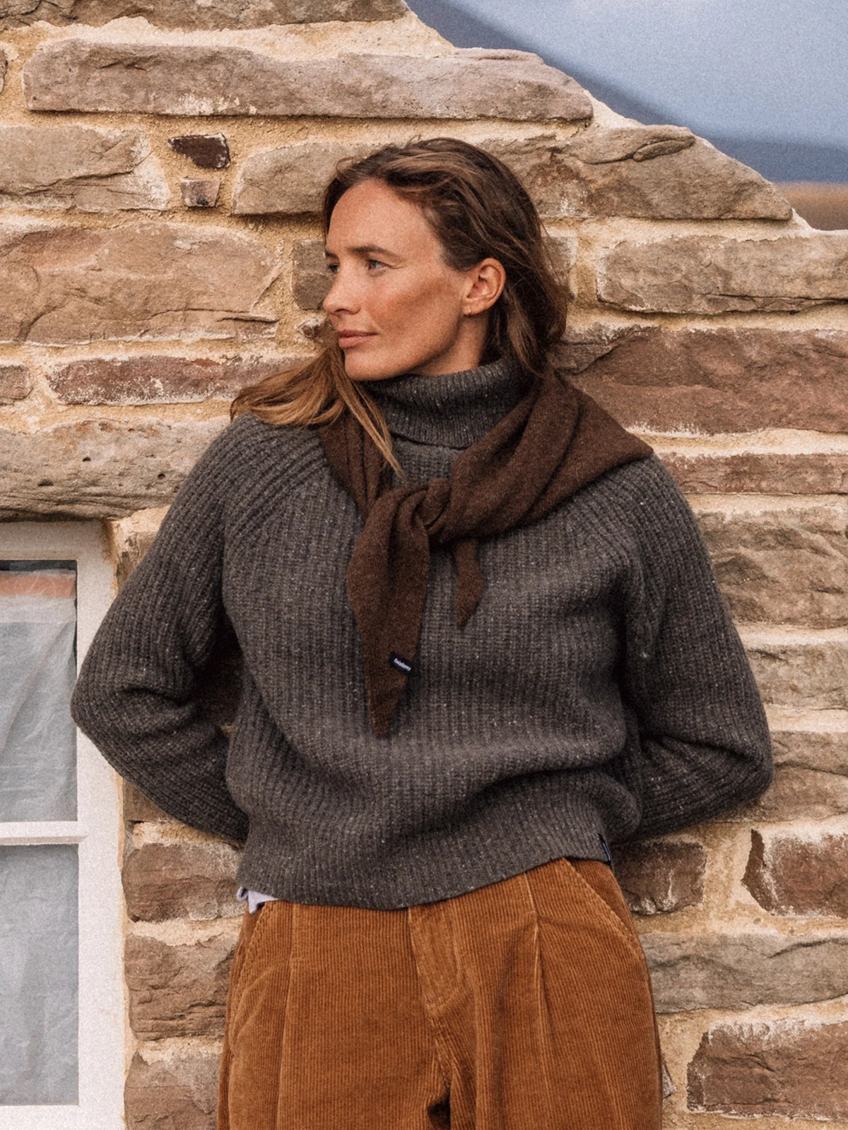 Finisterre Mora Roll Neck Sweater Women's