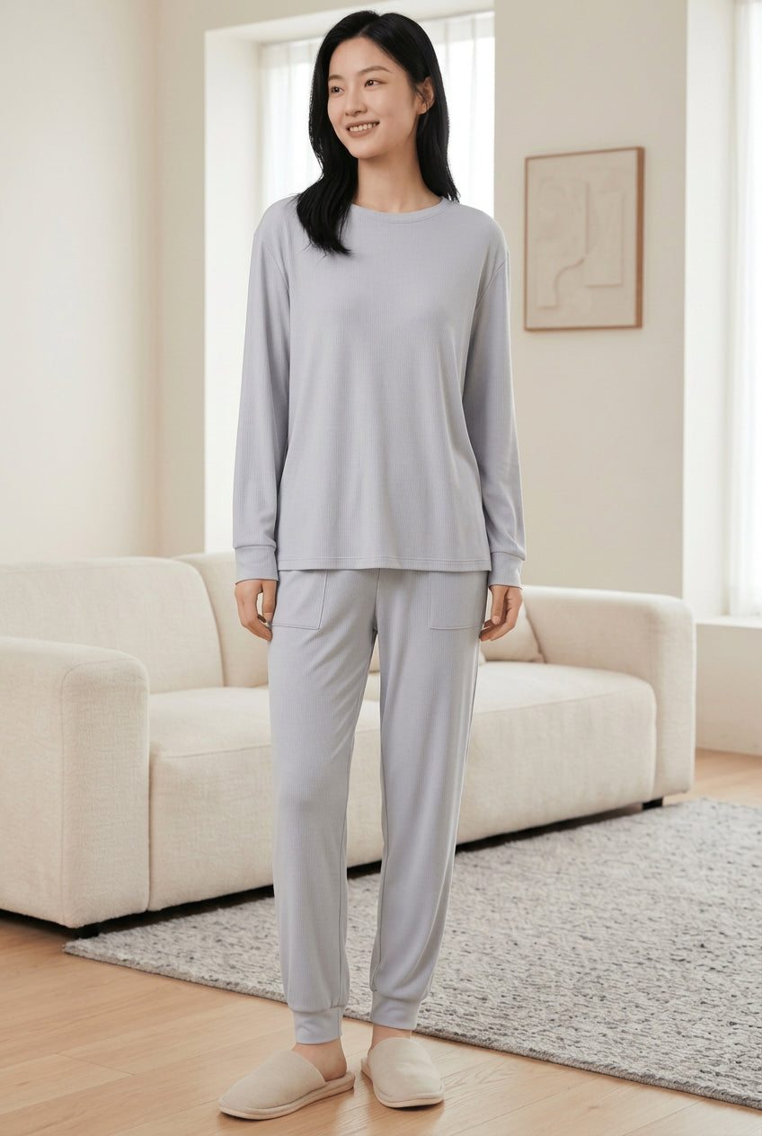 Lounge Long Sleeve Crew Neck Tee Women's