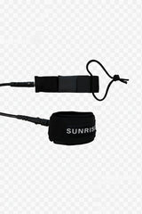 Leash de cheville Sunrise SUP 8' Coiled noir