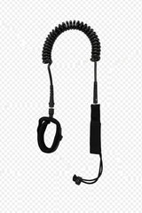 Leash de cheville Sunrise SUP 8' Coiled noir