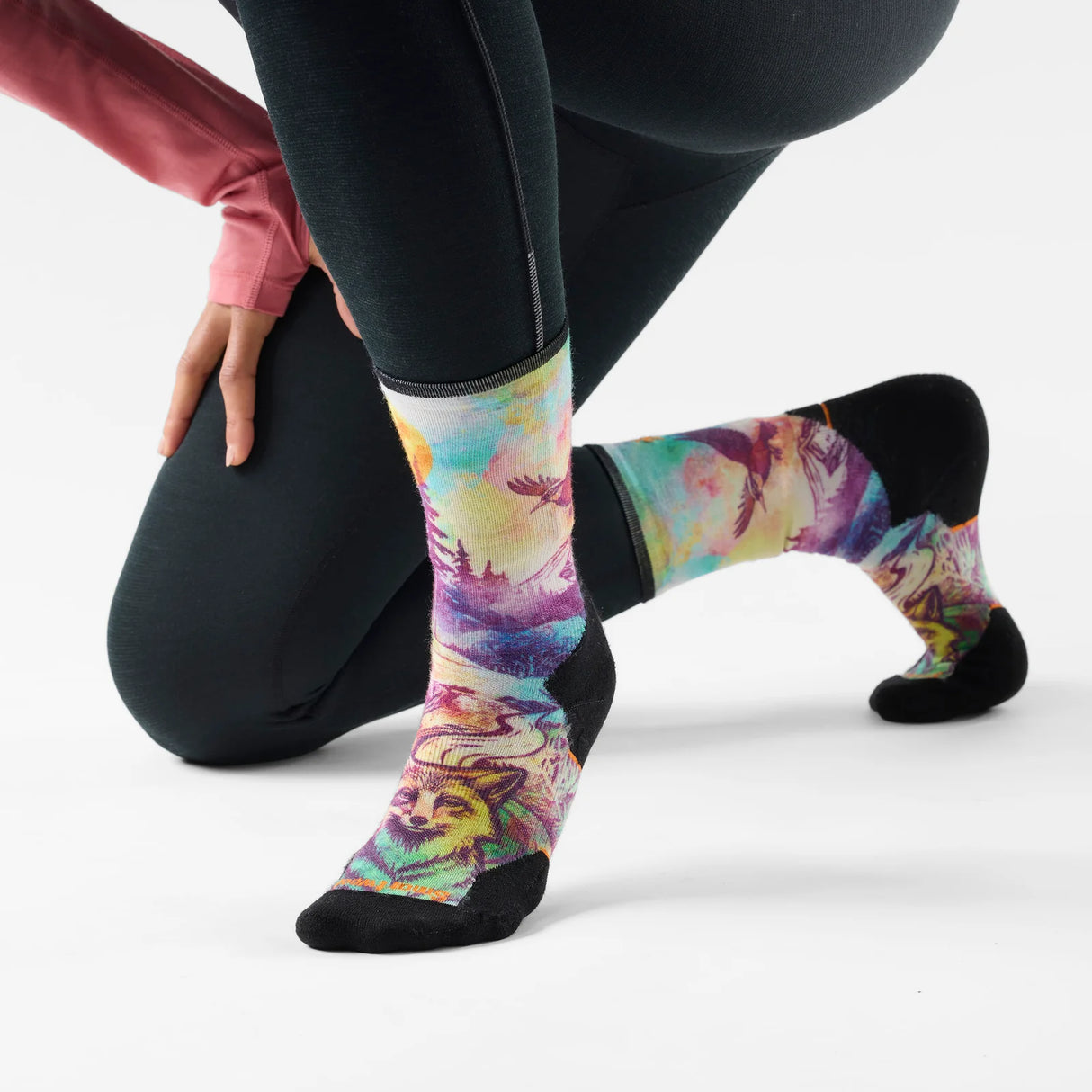 Smartwool Run Targeted Cushion Serene Peak Crew Sock Women's 3147