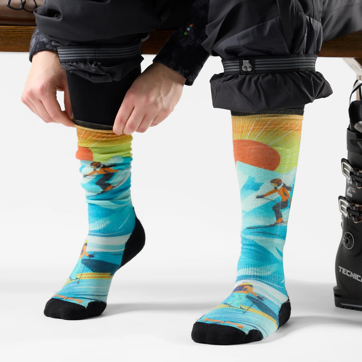 Smartwool Ski Targeted Cushion Steep Days OTC Socks Women's 3254